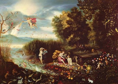 The Four Elements by Flemish School